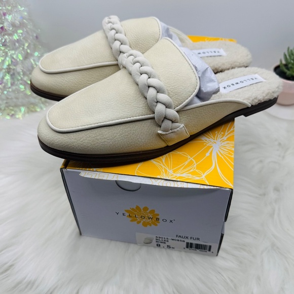 YELLOW BOX Bliss Lined Mules size 8.5M - Picture 8 of 8